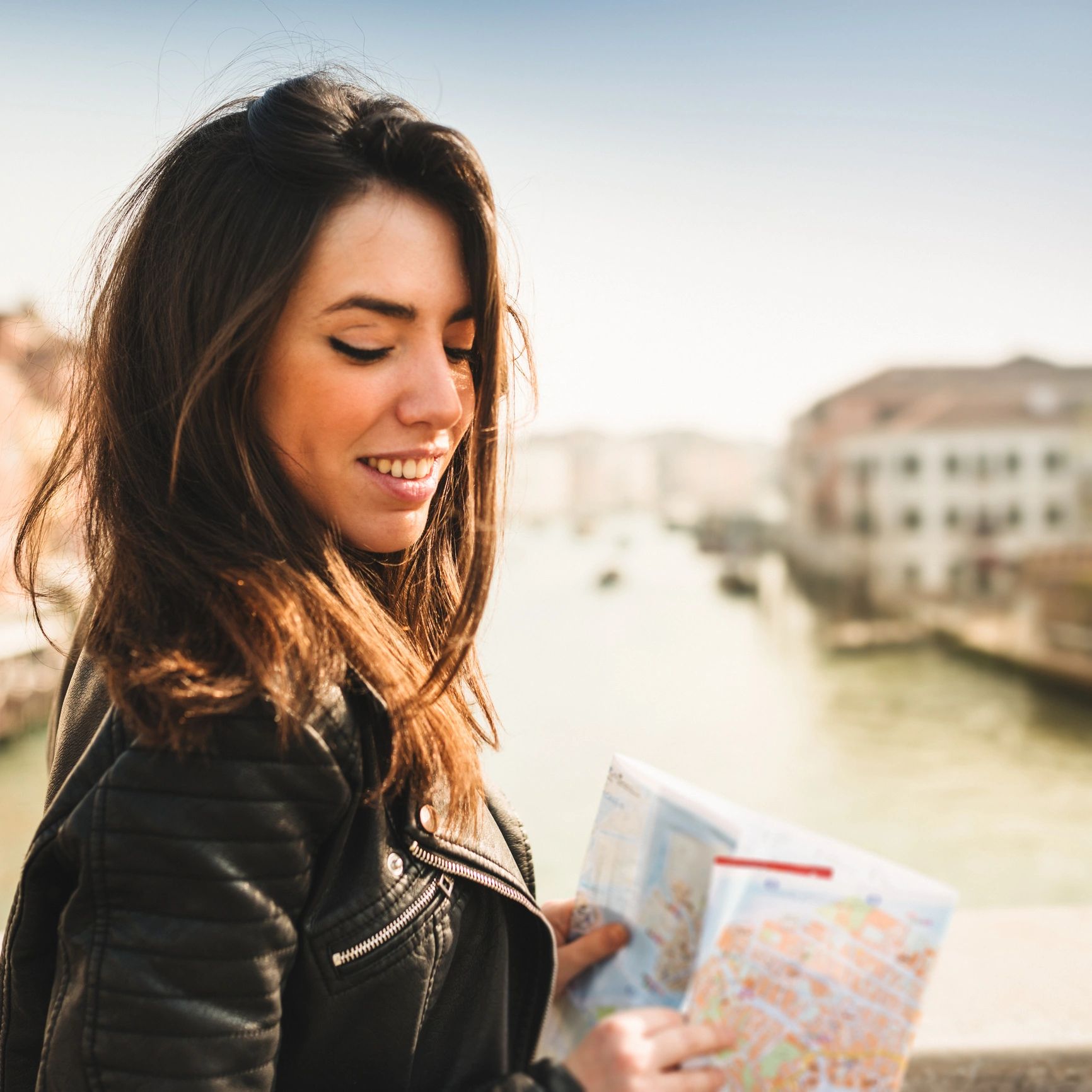 Portrait of a travel planning client